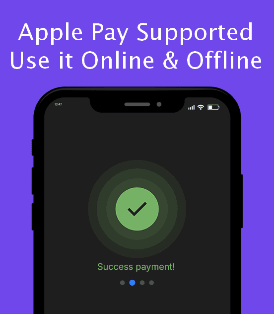 Payment success notification displayed on a smartphone