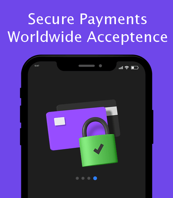 Security features of virtual crypto cards